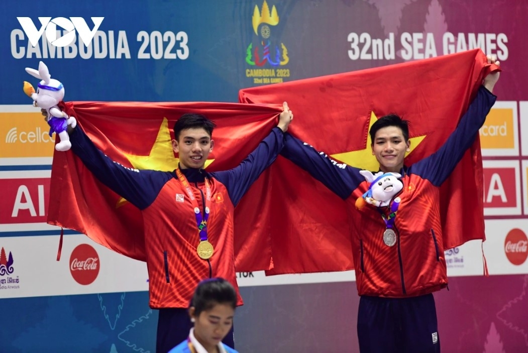 Vietnam tops the medal tally at SEA Games 32 held in Cambodia in 2023