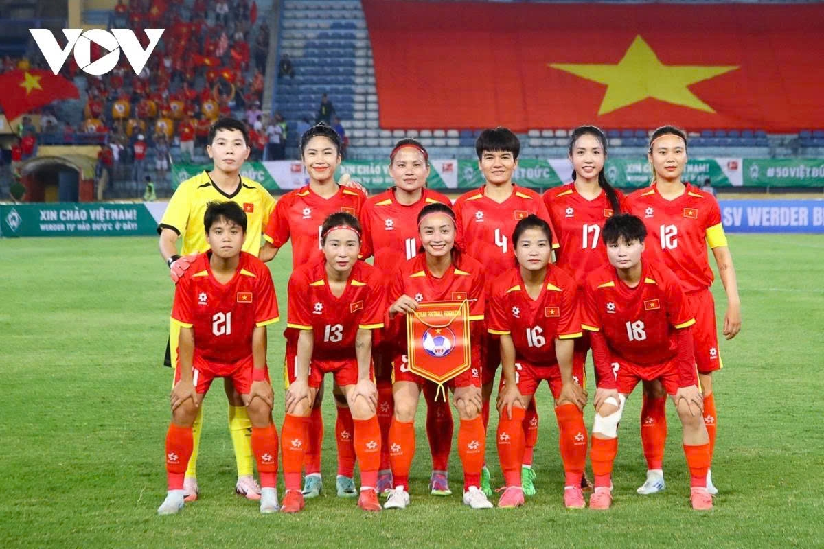 The Vietnamese women’s national football team maintains the 37th position in FIFA women’s world rankings.