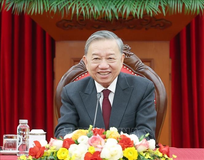 Tổng Bí thư Tô Lâm. (Ảnh: TTXVN)