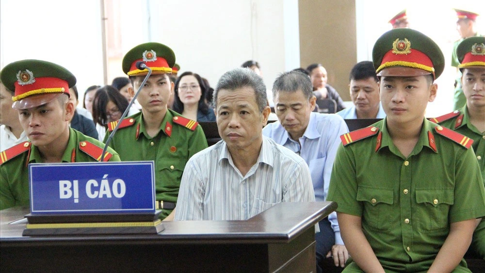 Ông Khanh tại phiên tòa xét xử sơ thẩm vào năm 2019