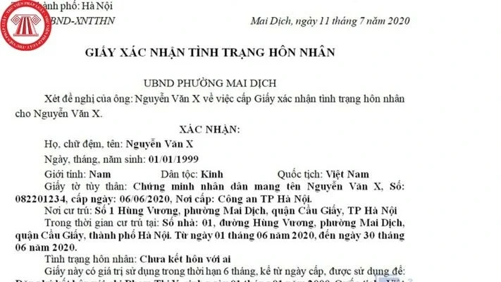 Tiến tới cắt giảm thủ tục “cấp giấy xác nhận tình trạng hôn nhân”  (ảnh minh họa)