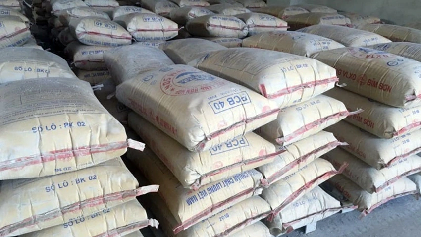 Thiếu cát xây dựng nhiều dự án khiến cho việc tiêu thụ xi măng cũng gặp khó - Ảnh minh họa: Báo Tiền phong