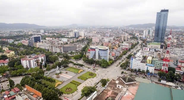 Một góc thành phố Thanh Hóa.