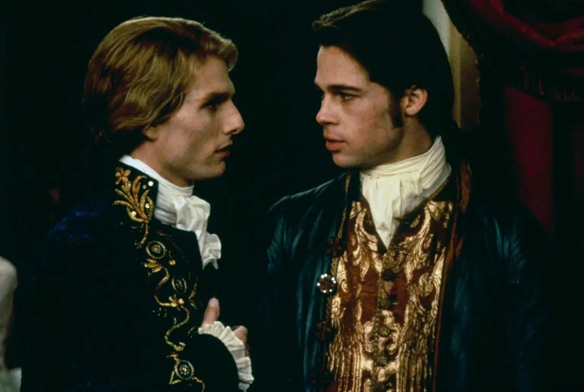 Hai nam diễn viên trong phim "Interview With the Vampire" năm 1994.