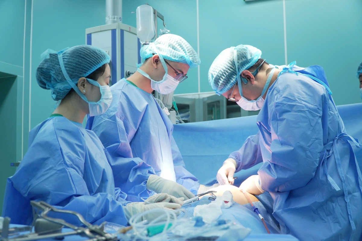Sáng ngày 26/6, bệnh nhân đã được phẫu thuật thành công