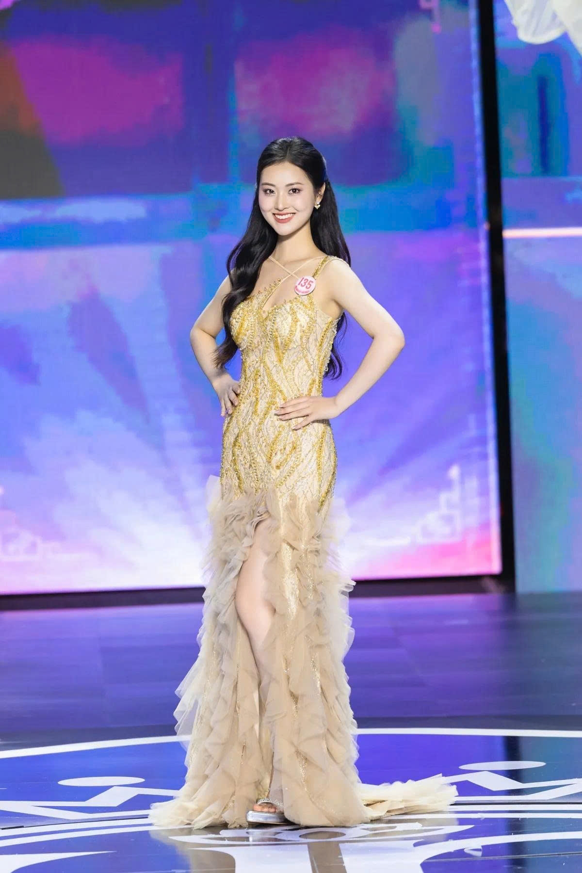 Hoàng Thị Tú Anh, sinh năm 2003, đến từ Nghệ An. Cô cao 1,68 m, số đo ba vòng 75-58-92 cm. Cô đang là sinh viên năm thứ 4 tại Đại học Ngoại thương. Tú Anh gây ấn tượng với gương mặt bầu bĩnh, làn da trắng mịn. Trước khi tham dự vòng sơ khảo, Tú Anh tích cực giảm cân trong vòng 3 tháng, từ 55 kg xuống còn hơn 49 kg. Người đẹp có sở trường về thơ ca và múa.