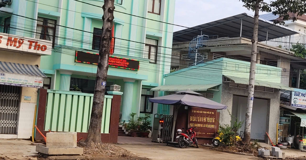 Ban Quản lý dự án và Phát triển quỹ đất thành phố Mỹ Tho sẽ sáp nhập với các đơn vị khác thành lập Ban quản lý dự án đầu tư xây dựng khu vực IV