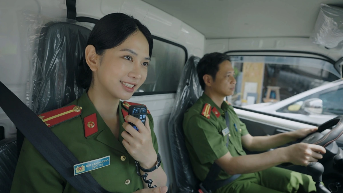 Lê Bống vào vai Hương trong "Có anh, nơi ấy bình yên"