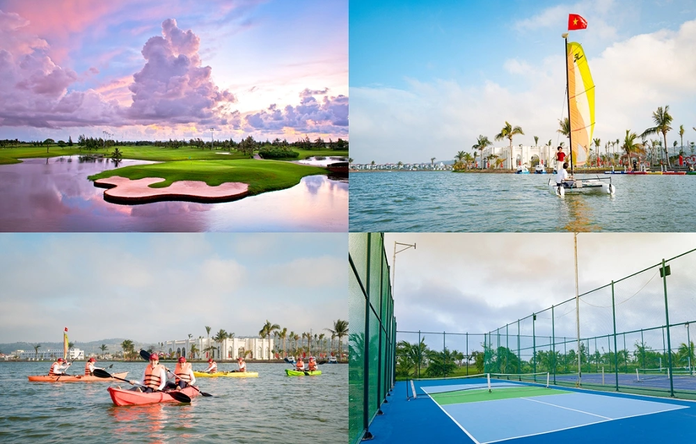Ruby Tree Golf Villas với hàng loạt hoạt động thể thao ngoài trời phong phú và hấp dẫn