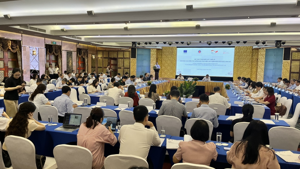 Hội nghị toàn quốc lấy ý kiến về Nghị định hướng dẫn Luật Ngân sách nhà nước năm 2025