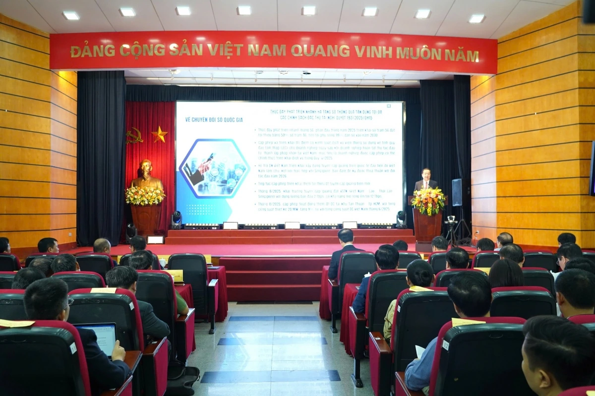 Toàn cảnh hội nghị (Ảnh: Bộ KH&amp;CN)
