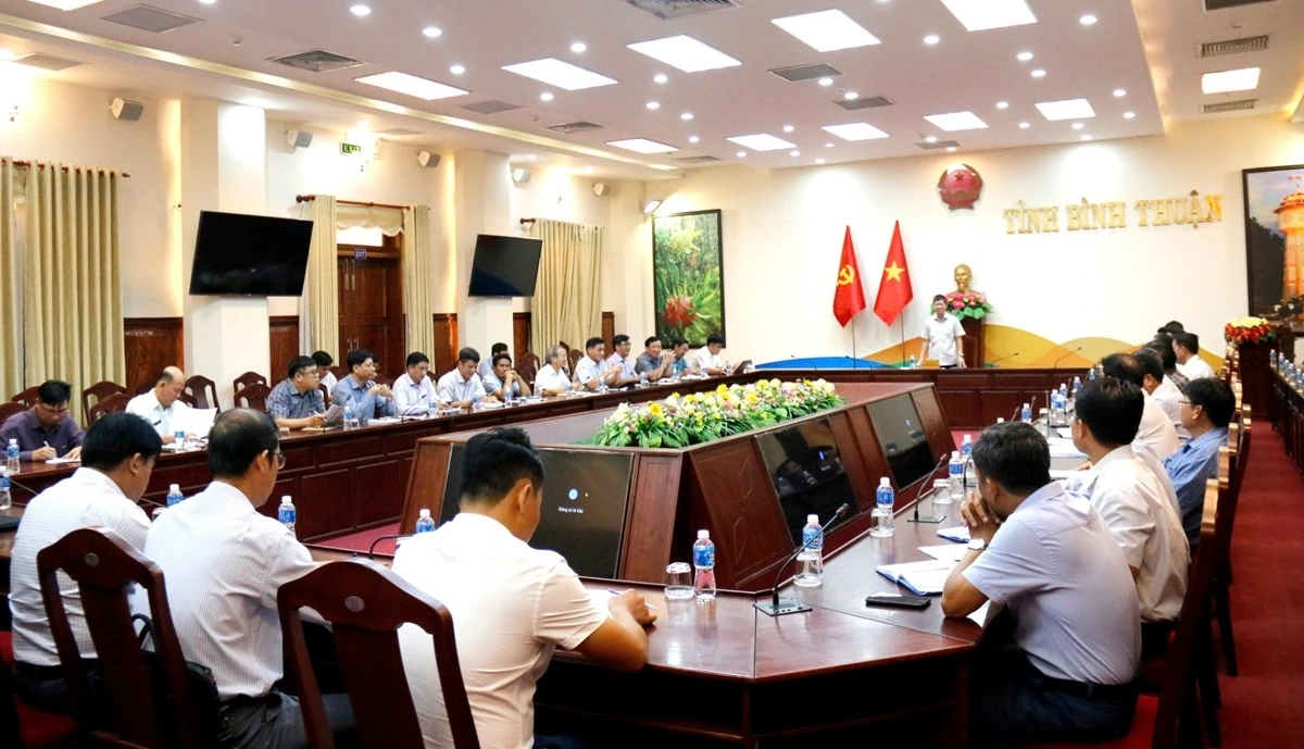 Toàn cảnh buổi họp. Ảnh: N.T