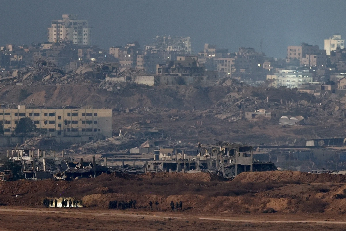 Phía Israel của biên giới Israel-Gaza (Ảnh: Reuters)