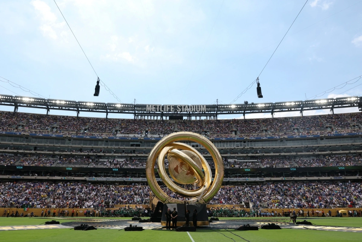 Lễ bế mạc FIFA Club World Cup 2025 diễn ra hoành tráng trên sân vận động MetLife, Mỹ (Ảnh: Reuters)