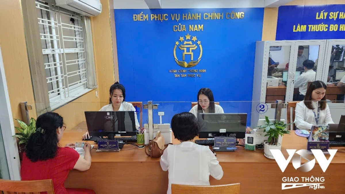 Điểm phục vụ hành chính công phường Cửa Nam