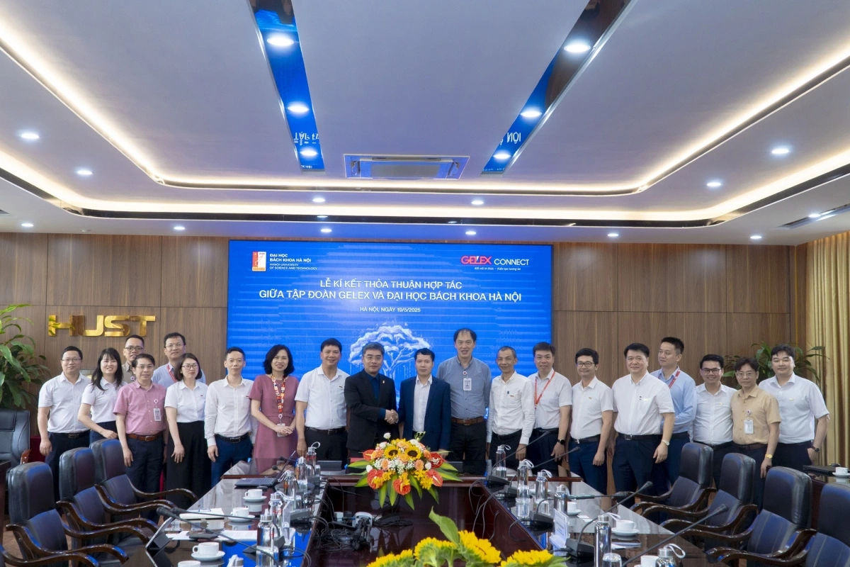 Lễ ký kết Thỏa thuận hợp tác nhằm thiết lập quan hệ đối tác chiến lược toàn diện giữa Tập đoàn GELEX và Đại học Bách khoa Hà Nội