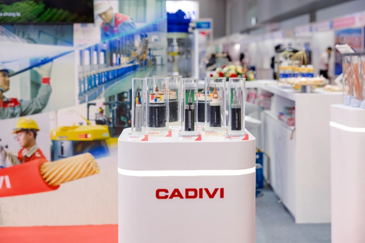 Sản phẩm cáp điện CADIVI đã có mặt tại nhiều công trình trọng điểm và chinh phục thị trường quốc tế