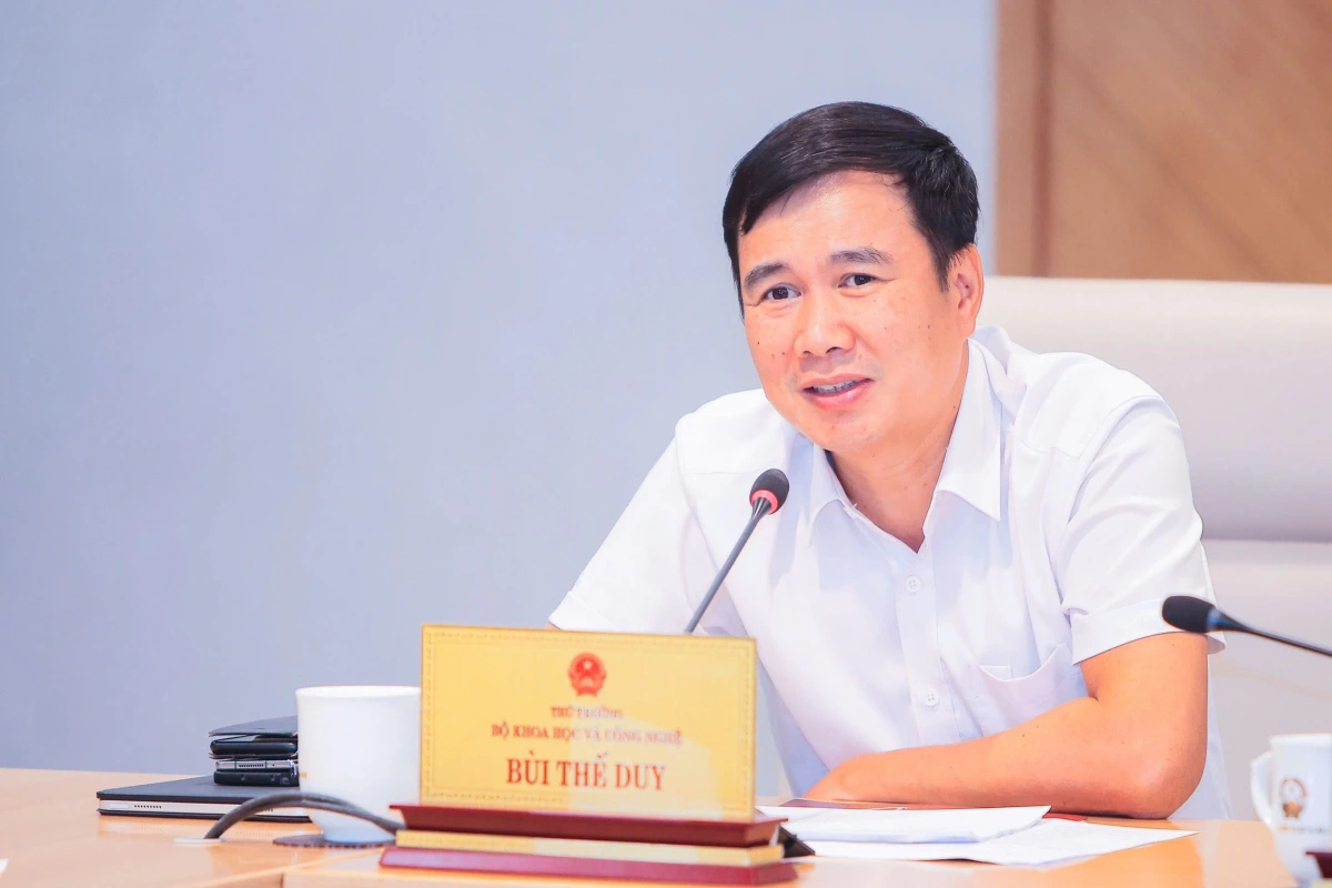 Thứ trưởng Bộ KH&amp;CN Bùi Thế Duy (Ảnh: Bộ KH&amp;CN)