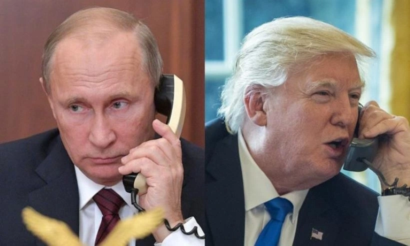 Tổng thống Putin và Tổng thống Donald Trump liên tục điện đàm trong thời gian gần đây (Ảnh: Reuters)