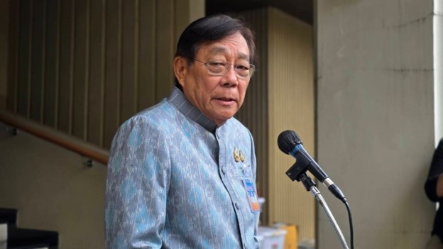 Phó Thủ tướng kiêm Bộ trưởng Tài chính Thái Lan Pichai Chunhavajira. Ảnh: Thai PBS
