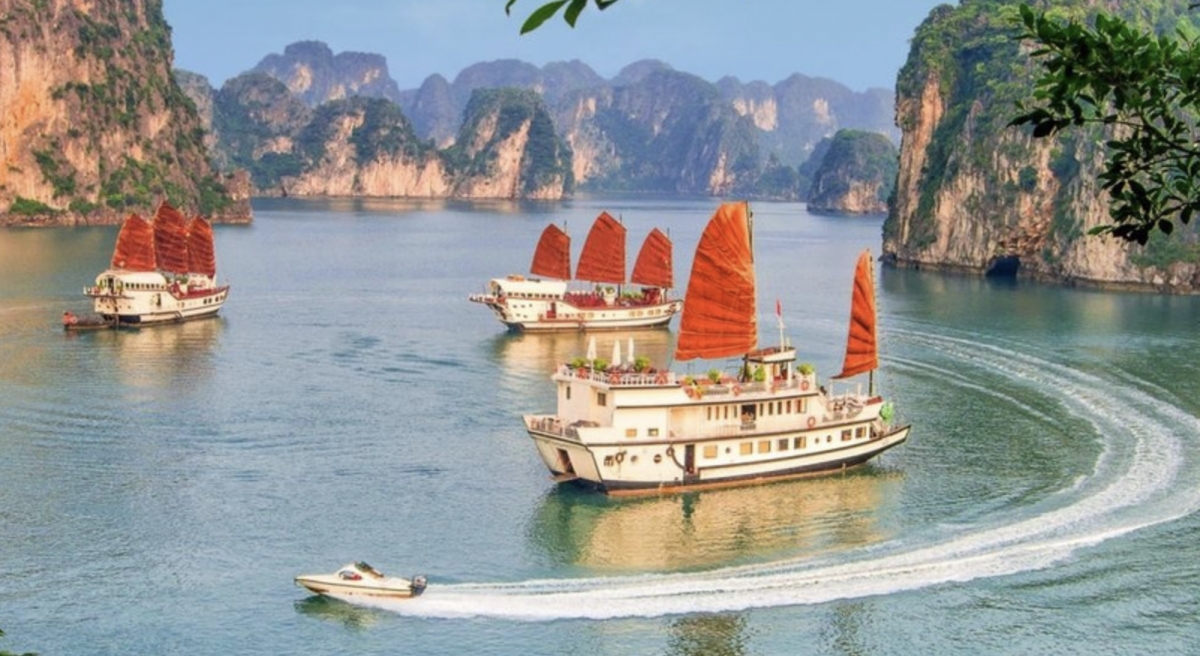 Ha Long Bay has left a profound mark on Ronan O'Connell. (Photo: Ronan O'Connell)