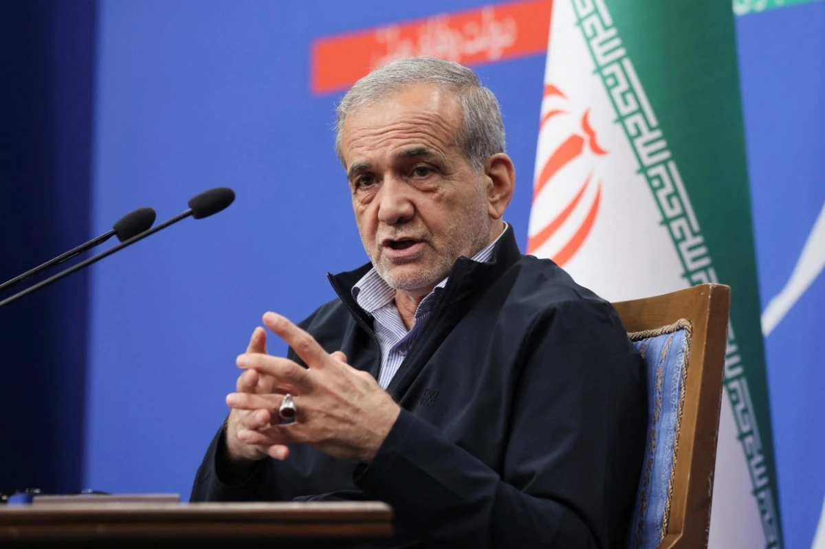 Tổng thống Iran Masoud Pezeshkian. Ảnh: Reuters