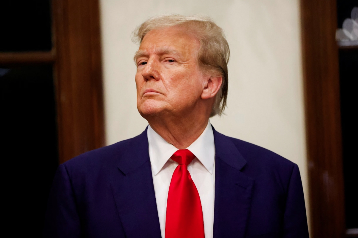 Ông Trump. Ảnh; Reuters