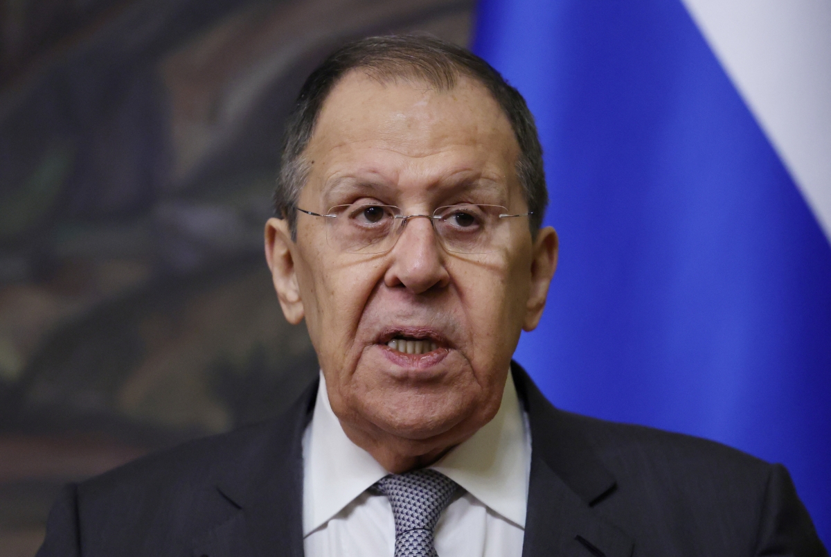 Bộ trưởng Ngoại giao Nga Sergey Lavrov. Ảnh: Reuters