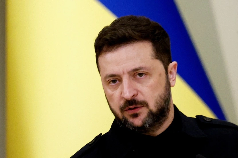 Tổng thống Ukraine Volodymyr Zelensky công bố danh sách nội các mới. Ảnh: Reuters
