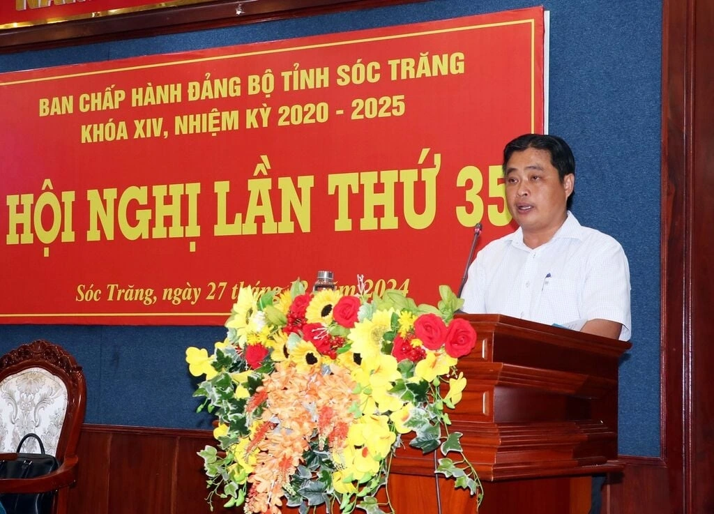 Ông Võ Chí Công, Ủy viên dự khuyết Trung ương Đảng, Ủy viên Ban Thường vụ Thành ủy, Trưởng Ban Tuyên giáo và Dân vận Thành ủy Cần Thơ. Ảnh: TTXVN