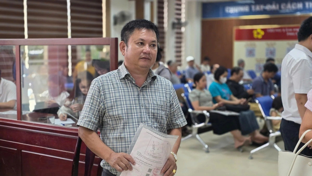 Ông Thạch Quang Triều, phường Vinh Phú, Nghệ An. Ảnh: Bá Thăng.