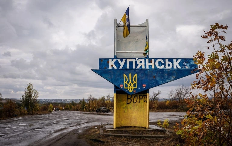 Khu vực Kupiansk. Ảnh: RBC-Ukraine