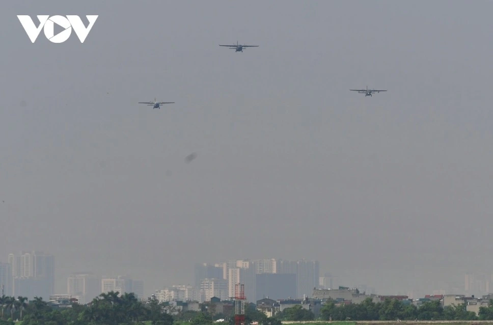 Pilots maintain precise distance and timing while adapting to weather conditions during formation flight