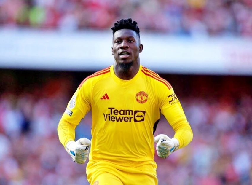 MU sẵn sàng bán Andre Onana (Ảnh: Reuters).