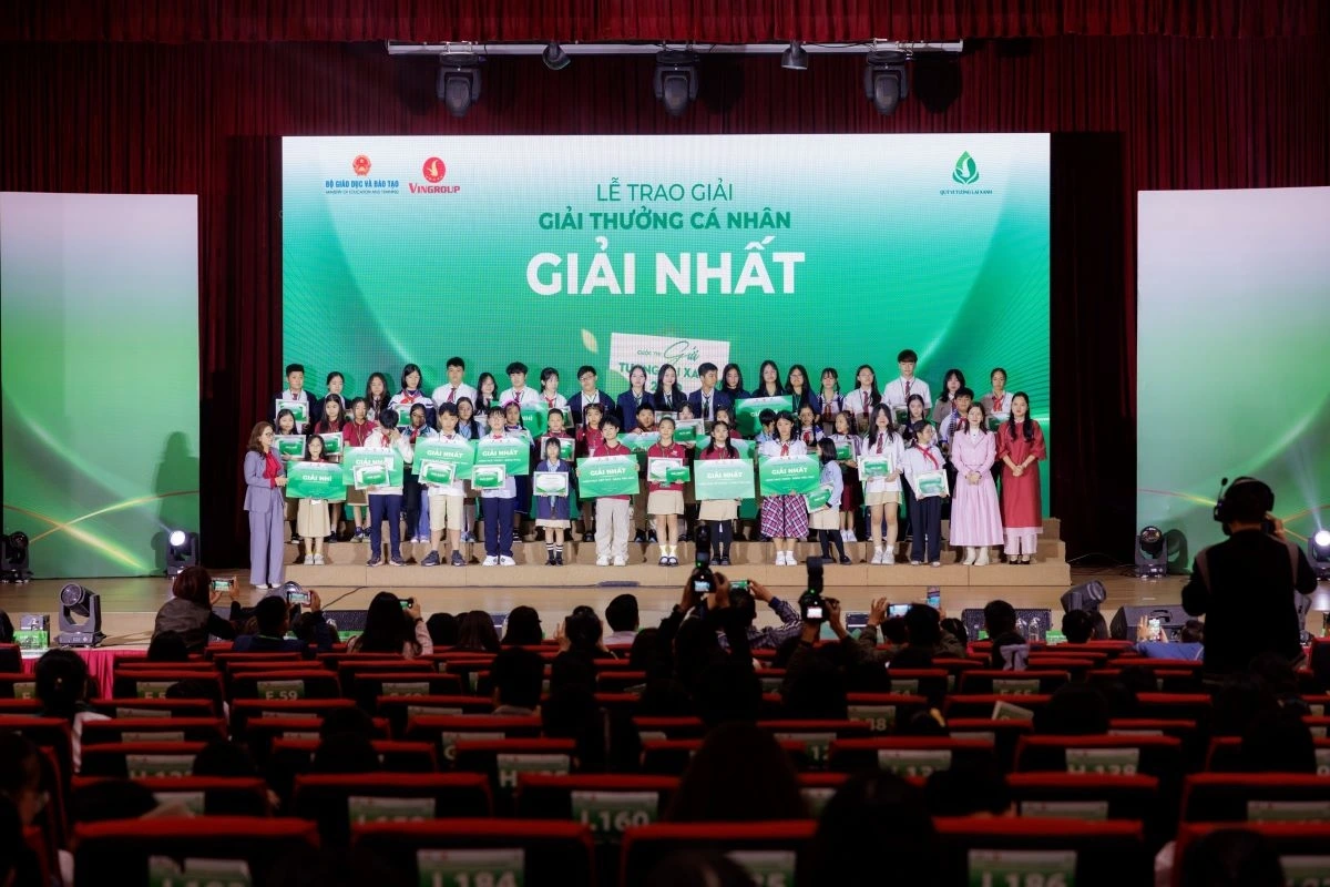 Cuộc thi Gửi tương lai xanh 2050 mùa 2 trở lại với 3 định hướng nội dung chính về Giáo dục xanh – Năng lượng xanh – Lối sống xanh. Ảnh: QVTLX.