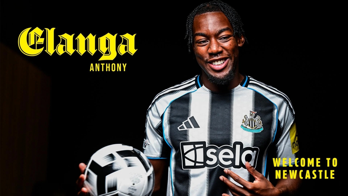 Newcastle chiêu mộ thành công Anthony Elanga (Ảnh: Newcastle).