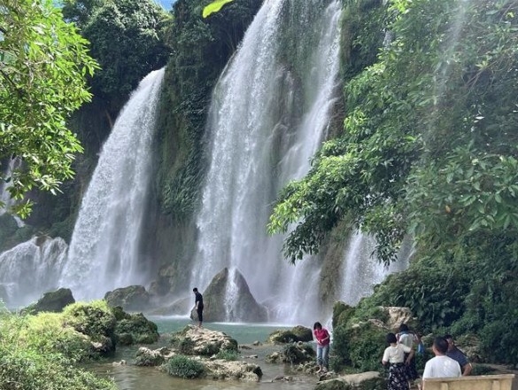 Ban Gioc waterfall in Cao Bang province