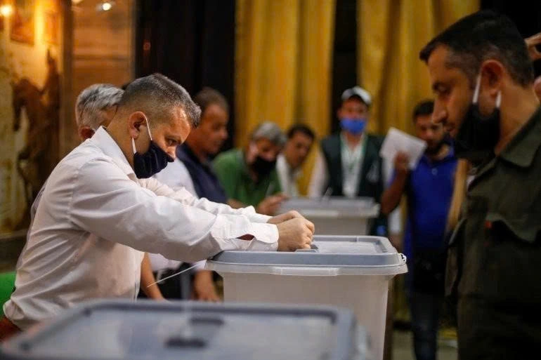 Bầu cử quốc hội Syria. (Nguồn: Aljazeera)