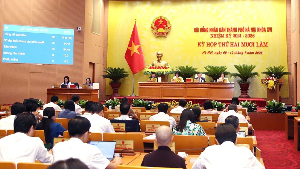 HĐND thành phố Hà Nội nhất trí loại bỏ việc sử dụng sản phẩm nhựa dùng 1 lần