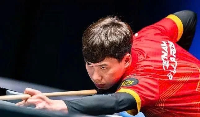 Vietnamese cueist Luong Duc Thien defeats world's No. 11 player in World Nine-ball Championship’s opener in Saudi Arabia. (Photo: MATCHROOM)