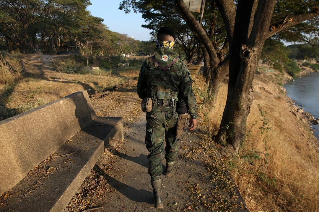 Một binh sĩ Thái Lan. Ảnh: Reuters