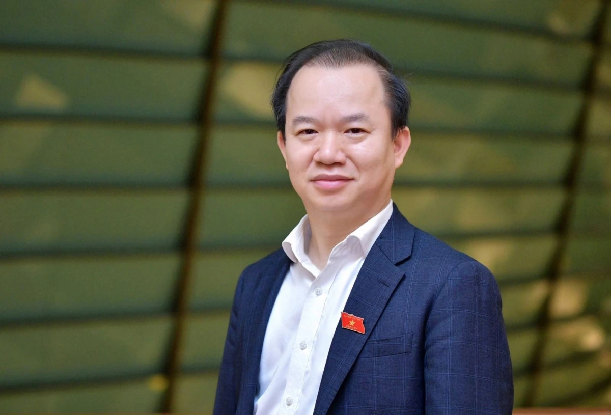 Đại biểu Bùi Hoài Sơn (Đoàn Hà Nội). Ảnh: Media Quốc hội