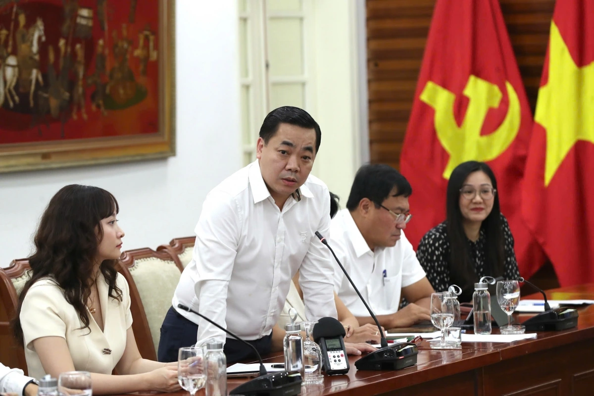 Ông Trần Hướng Dương – Phó Cục trưởng Cục Nghệ thuật biểu diễn. Ảnh: Trần Huấn