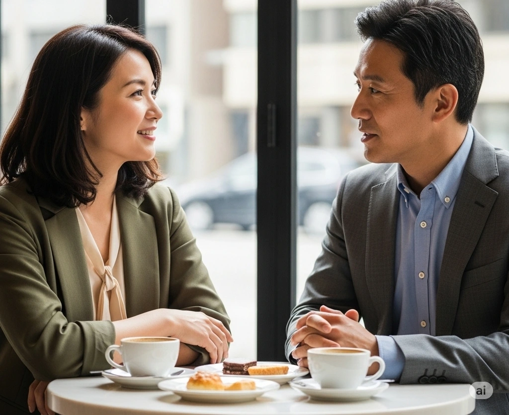 Tôi chưa trả lời anh nhưng trong lòng cũng xao động (ảnh minh họa: AI)