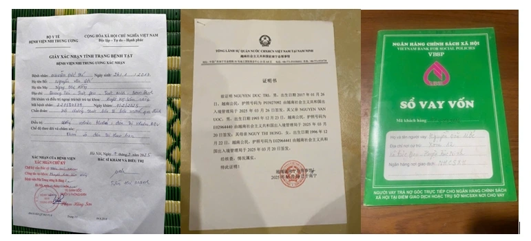 Hành trình từ Việt Nam sang Trung Quốc để chữa bệnh cho Đức Trí (Ảnh: NVCC)