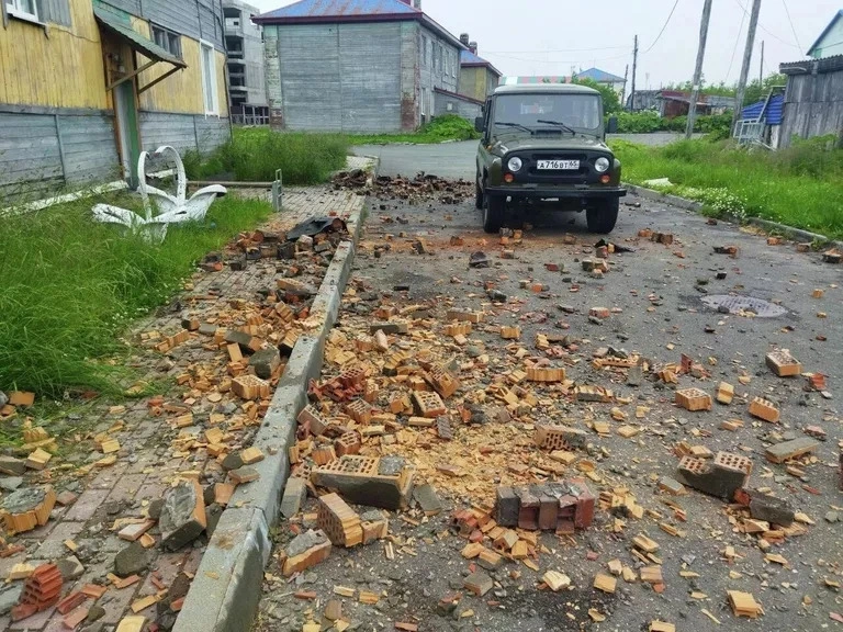 Chỉ trong vòng hơn 10 phút, bán đảo Kamchatka đã ghi nhận năm trận động đất với cường độ từ 4,8 đến 6,0 độ richter. Ảnh: Ria Novosti