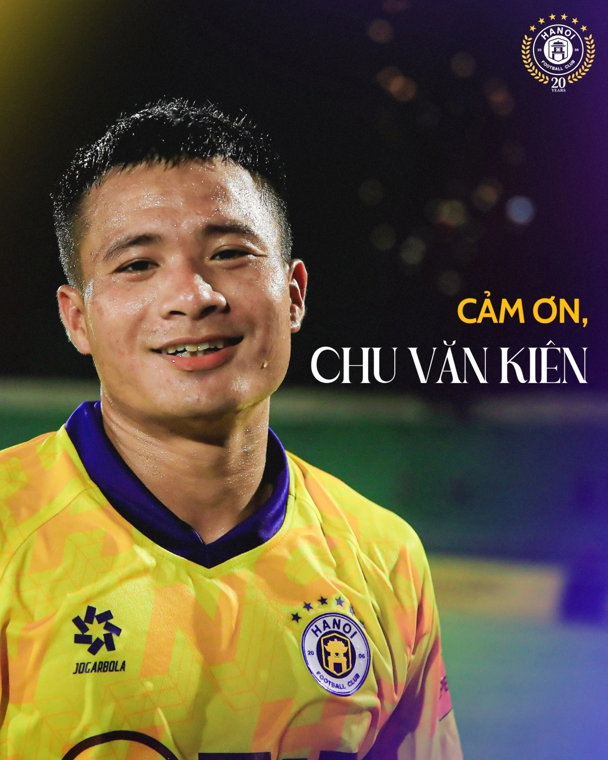 Hà Nội FC chia tay Chu Văn Kiên.