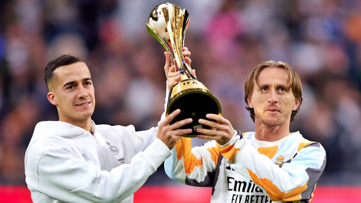 Lucas Vazquez và Luka Modrid chính thức nói lời chia tay Real Madrid. (Ảnh: Getty)