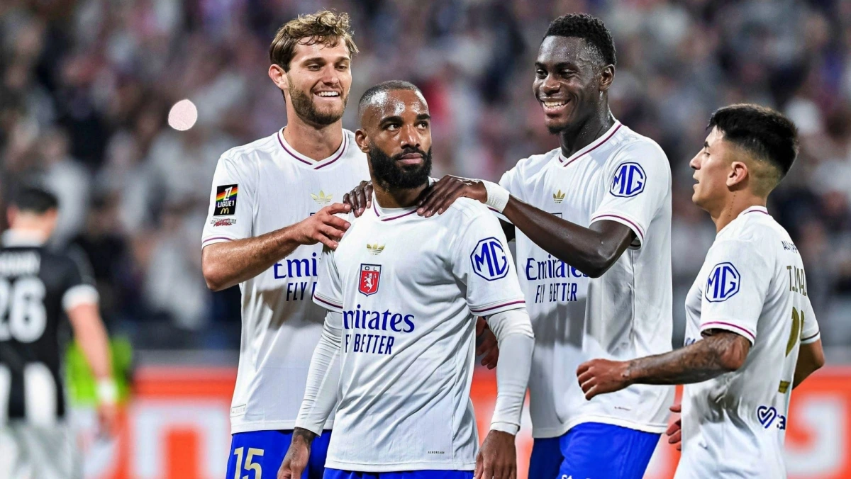 CLB Lyon kháng cáo thành công và sẽ tiếp tục thi đấu tại Ligue 1 mùa giải 2025/2026. (Ảnh: Getty)