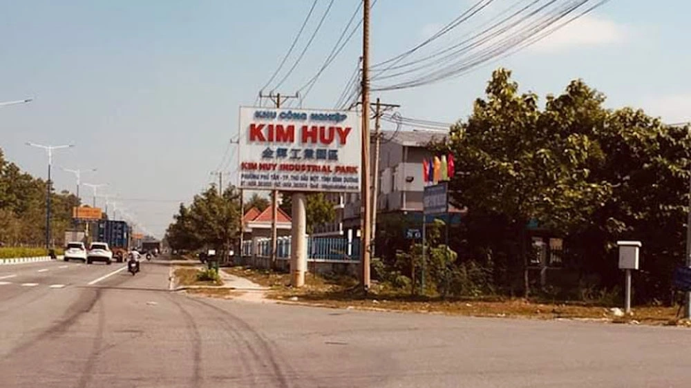 KCN Kim Huy, nơi người phụ nữ báo tin giả bị cướp